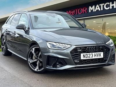 Used Audi A4 Black Edition 190 HP (139 kW) 2023 Grey Estate