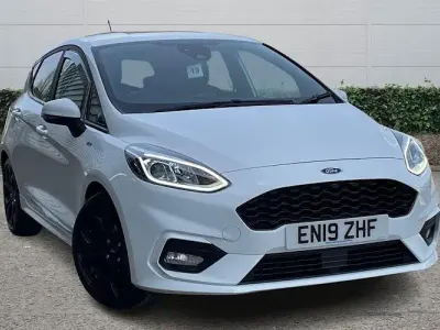 Używany Ford Fiesta ST-Line X 140 KM (102 kW) 2019 Biały Hatchback