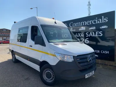 Used Mercedes Sprinter 143 HP (105 kW) 2019 White Van