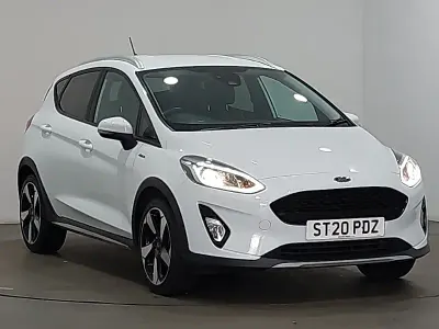 Used Ford Fiesta Active X 100 HP (73 kW) 2020 White Hatchback