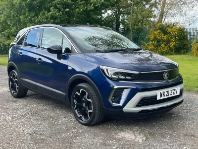 Used Vauxhall Crossland Elite 120 HP (88 kW) 2021 Blue SUV