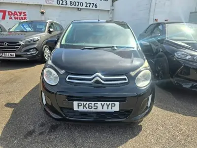 Used Citroën C1 Flair 68 HP (50 kW) 2015 Black Hatchback
