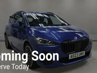 Used BMW 220 Active Tourer M Sport 168 HP (123 kW) 2023 Blue MPV