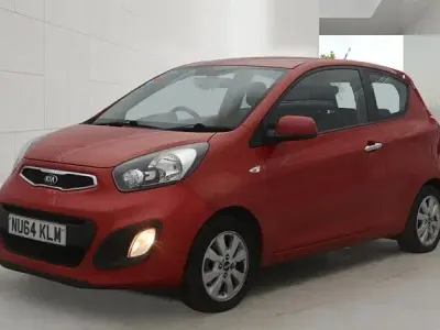 Used Kia Picanto 68 HP (50 kW) 2014 Red Hatchback
