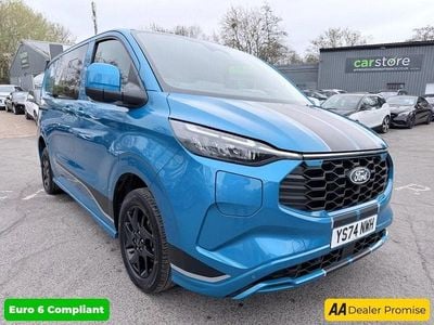 Used Ford Transit Custom 229 HP (168 kW) 2024 Blue Estate