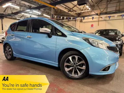 Used Nissan Note N-TEC 2016 Blue Hatchback