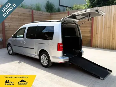 Used VW Caddy Maxi Life 122 HP (89 kW) 2021 Silver MPV