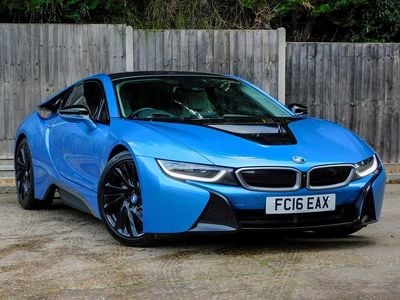 Blue Used 2016 BMW i8 Coupe | £36,475 (Good price)