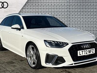 White Used 2022 Audi A4 S-Line Estate | £25,789 (Fair price)