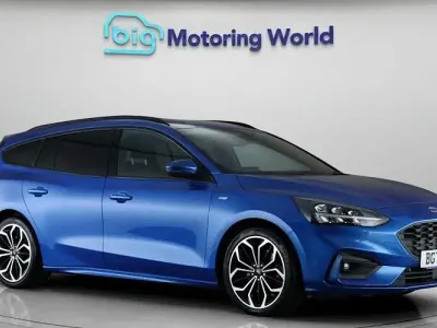 Used Ford Focus ST-Line X 120 HP (88 kW) 2021 Blue Estate