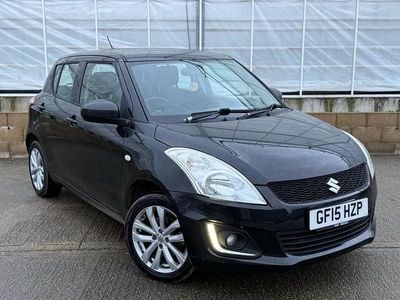 Used Suzuki Swift SZ3 94 HP (69 kW) 2015 Black Hatchback