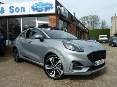 Begagnad Ford Puma ST-Line X 2023 Silver Halvkombi
