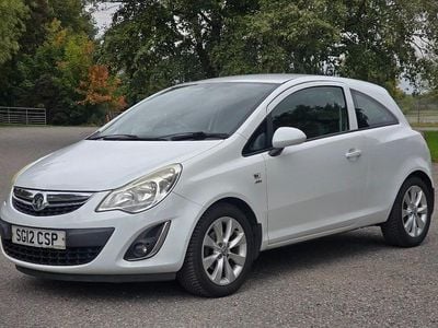 White Used 2012 Vauxhall Corsa Active Hatchback | £2,200 (Fair price)