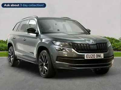 Used Skoda Kodiaq SportLine 150 HP (110 kW) 2020 Grey SUV