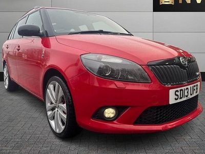Red Used 2013 Skoda Fabia vRS Estate | £3,495 (Good price)