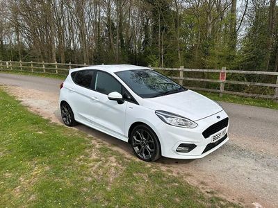 Used Ford Fiesta ST-Line X 100 HP (73 kW) 2019 White Hatchback