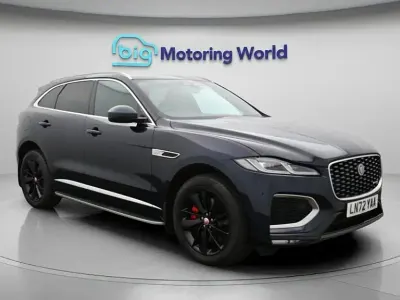 Used Jaguar F-Pace R-Dynamic 404 HP (297 kW) 2022 Blue SUV