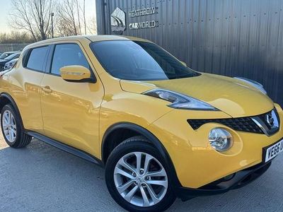 Used Nissan Juke N-Connecta 110 HP (80 kW) 2016 Yellow SUV