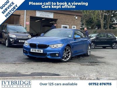 Usado BMW 420 M Sport 190 HP (139 kW) 2016 Azul Coupé