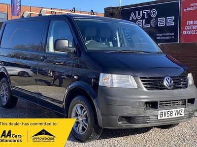 Used VW T5 130 HP (95 kW) 2008 Black Van