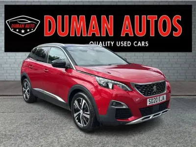 Begagnad Peugeot 3008 GT-line 130 HK (95 kW) 2020 Röd SUV