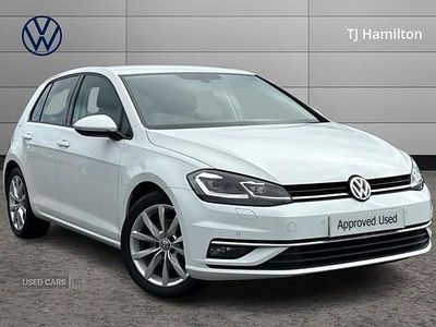 Used VW Golf VII GT 115 HP (84 kW) 2020 White Hatchback
