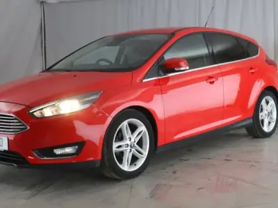Used Ford Focus Titanium 2015 Red Hatchback