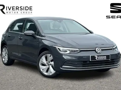 Used VW Golf VII Style 150 HP (110 kW) 2021 Urano grey Hatchback