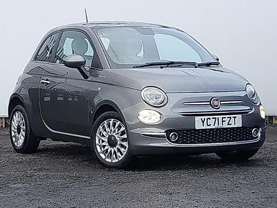 Grey Used 2021 Fiat 500 Dolcevita Hatchback | £10,498 (Fair price)