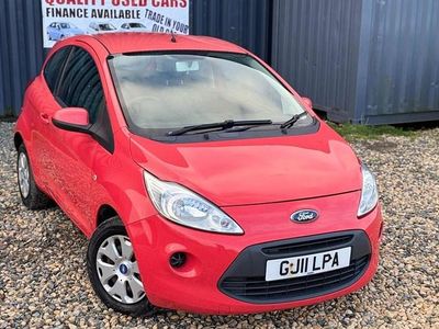 Used Ford Ka 69 HP (50 kW) 2011 Red Hatchback