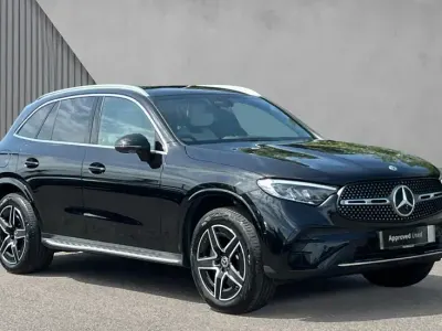 Used Mercedes GLC300e AMG line 313 HP (230 kW) 2025 Obsidian black metallic SUV