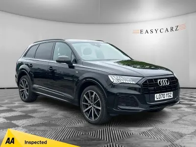 Used Audi Q7 Black Edition 340 HP (250 kW) 2021 Black SUV