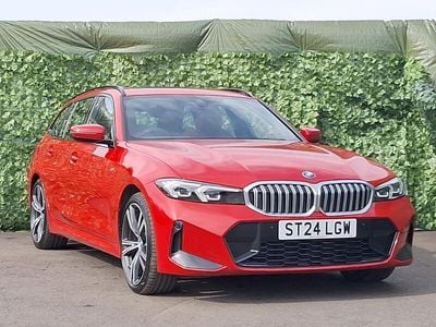 Used BMW 330e M Sport 288 HP (211 kW) 2024 Red Estate