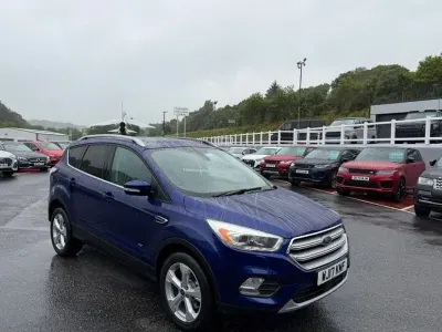 Used Ford Kuga Titanium X 182 HP (133 kW) 2017 Blue SUV