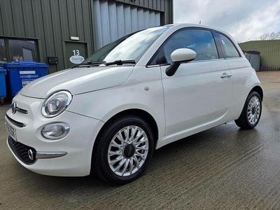 White Used 2016 Fiat 500 Lounge Hatchback | £5,695 (Fair price)