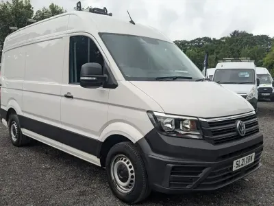 Used VW Crafter Trendline 102 HP (75 kW) 2021 White Van