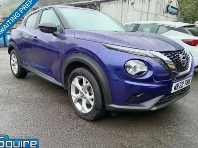 Used Nissan Juke N-Connecta 114 HP (83 kW) 2022 Blue SUV