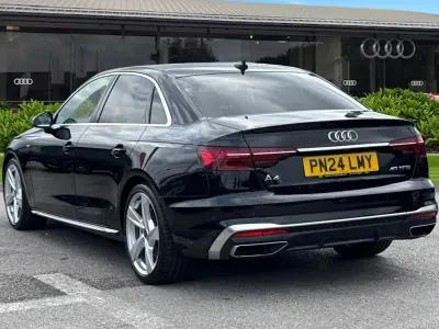 Used Audi A4 S-Line 204 HP (150 kW) 2024 Black Sedan