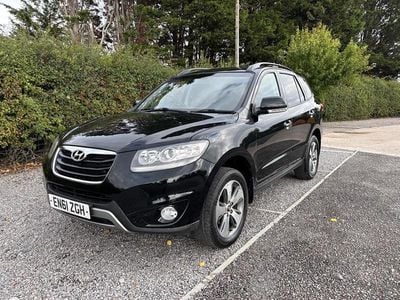 Black Used 2012 Hyundai Santa Fe Premium SUV | £3,695 (A bit pricey)