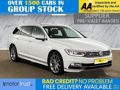 Used VW Passat R-line 150 HP (110 kW) 2018 White Estate