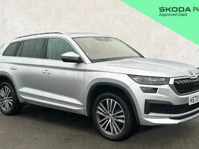 Second-hand Skoda Kodiaq LAURIN & KLEMENT 187 CP (137 kW) 2024 Argintiu SUV