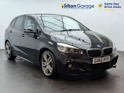 Begagnad BMW 218 M Sport 2016 Svart Minibuss