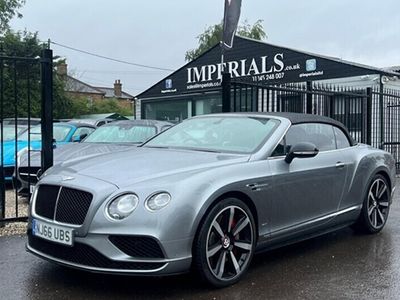 used Bentley Continental GT GTC Convertible (2016/66)4.0 V8 S Mulliner Driving Spec 2d Auto