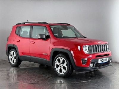 Used Jeep Renegade Limited 150 HP (110 kW) 2021 Red SUV