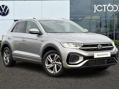 Silver Used 2022 VW T-Roc R-line SUV | £24,534 (Fair price)