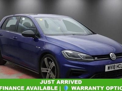 Used VW Golf VII R 310 HP (228 kW) 2018 Blue Hatchback
