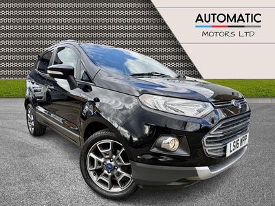 Used Ford Ecosport Titanium 112 HP (82 kW) 2016 Black SUV