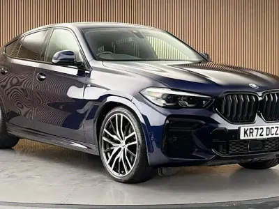 Used BMW X6 M Sport 340 HP (250 kW) 2022 Blue SUV