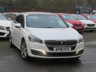 Used Peugeot 508 GT-line 2018 White Estate