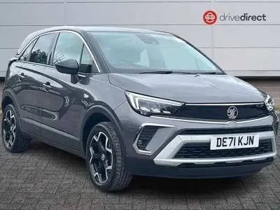 Second-hand Vauxhall Crossland Elite 130 CP (95 kW) 2021 Gri SUV